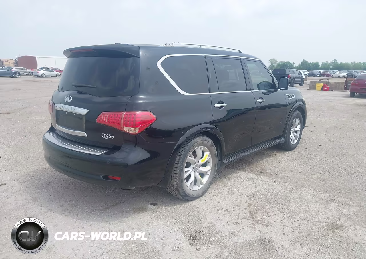 2012 Infiniti Qx56 VIN:JN8AZ2NF2C9515024 - 4