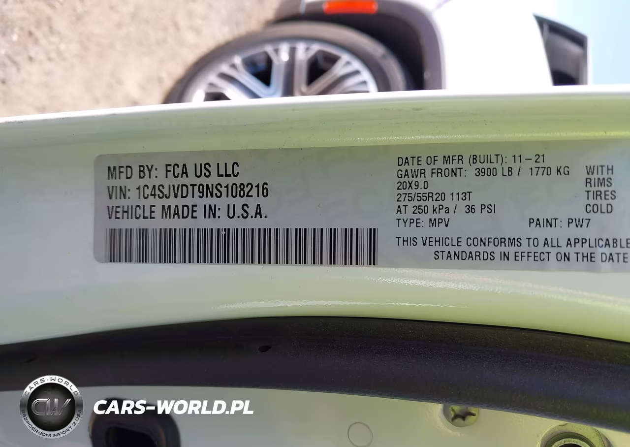 2022 Jeep Wagoneer Series Iii 4X4 VIN:1C4SJVDT9NS108216 - 9