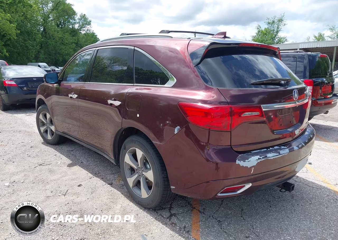 2014 Acura Mdx VIN:5FRYD4H22EB005969 - 3