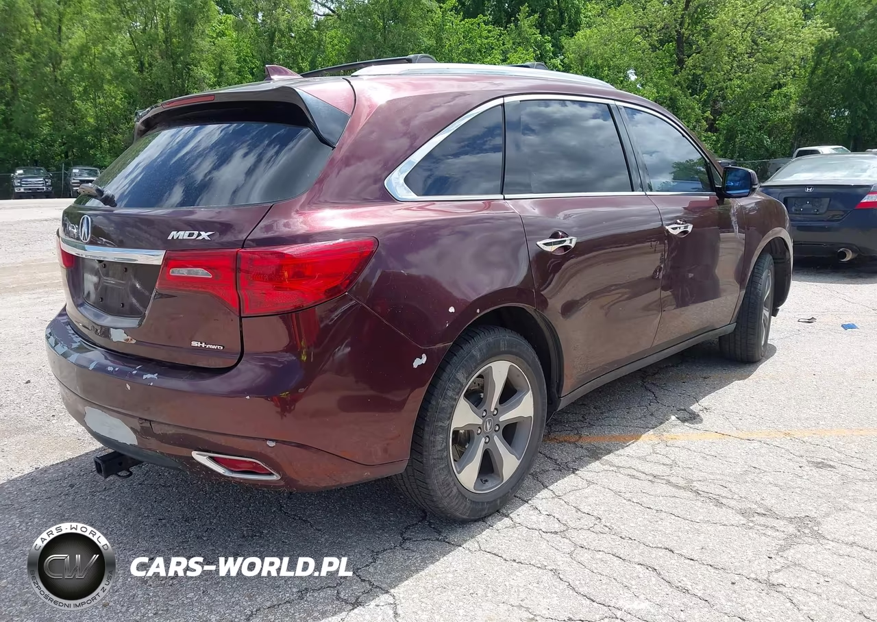 2014 Acura Mdx VIN:5FRYD4H22EB005969 - 4