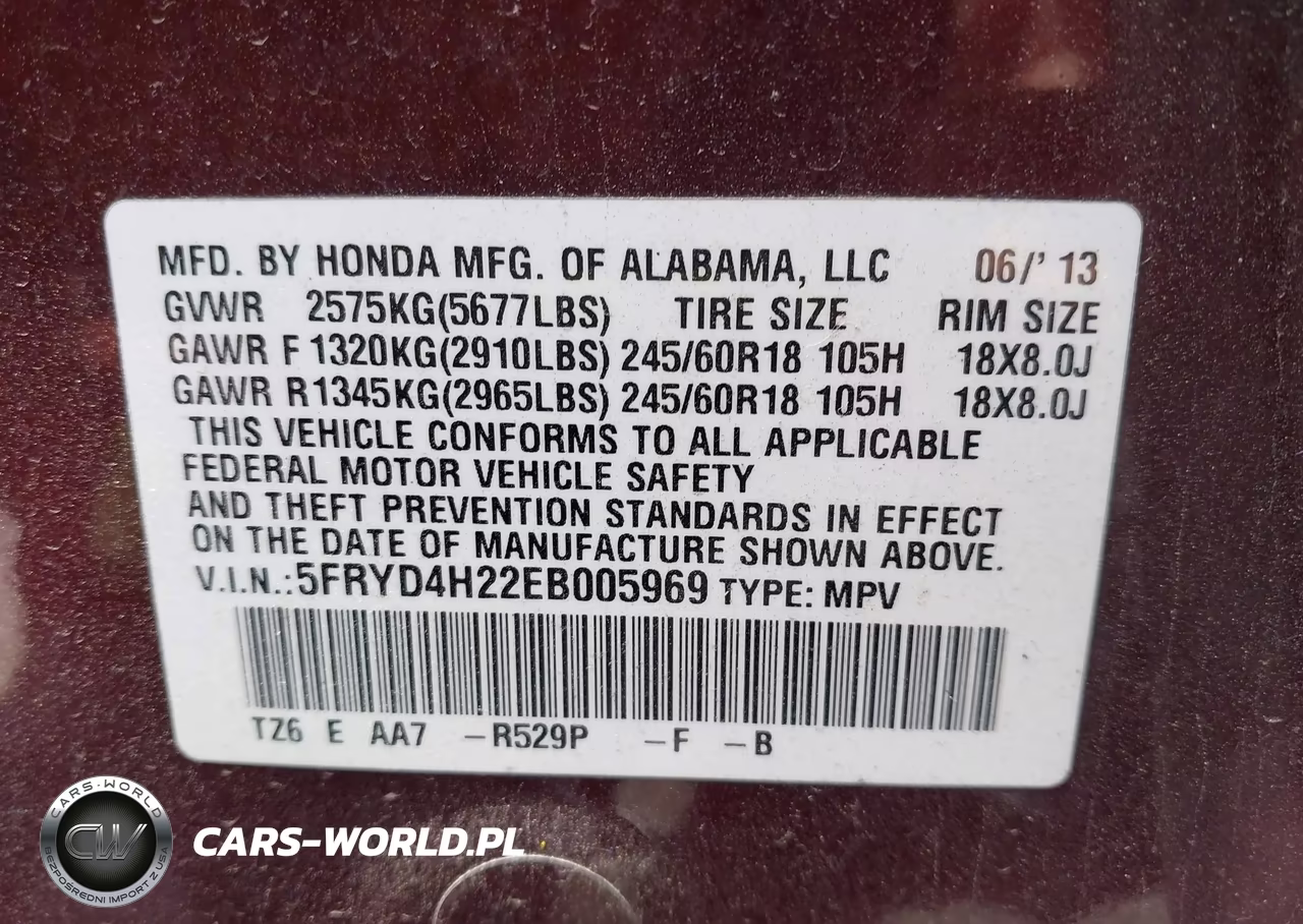 2014 Acura Mdx VIN:5FRYD4H22EB005969 - 9