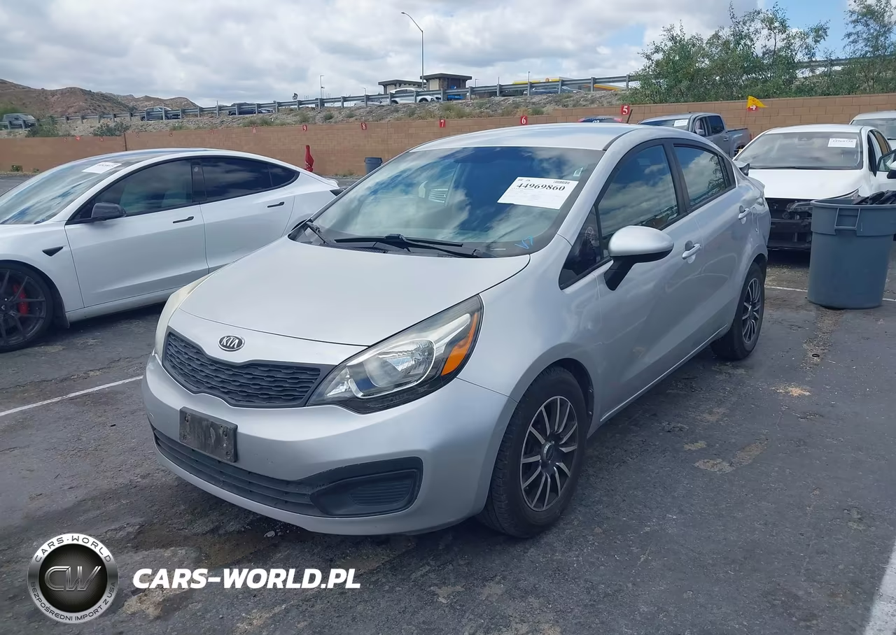 2012 Kia Rio Lx VIN:KNADM4A30C6064205 - 2