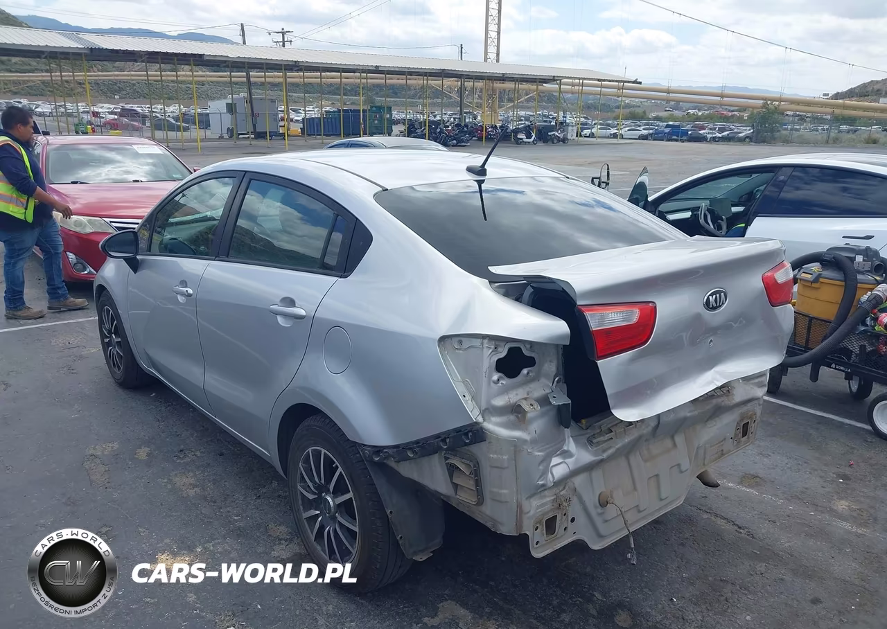 2012 Kia Rio Lx VIN:KNADM4A30C6064205 - 3