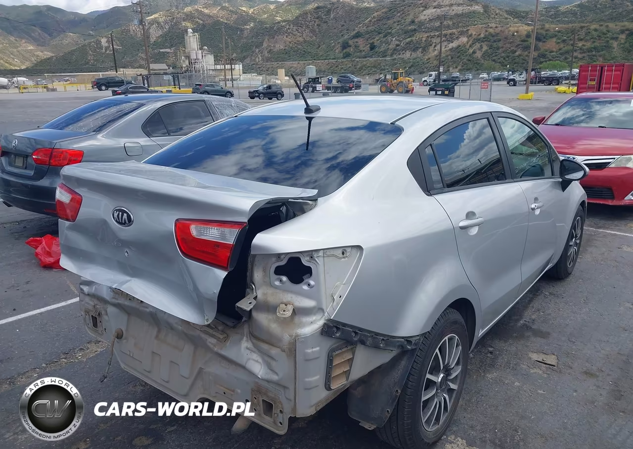 2012 Kia Rio Lx VIN:KNADM4A30C6064205 - 4