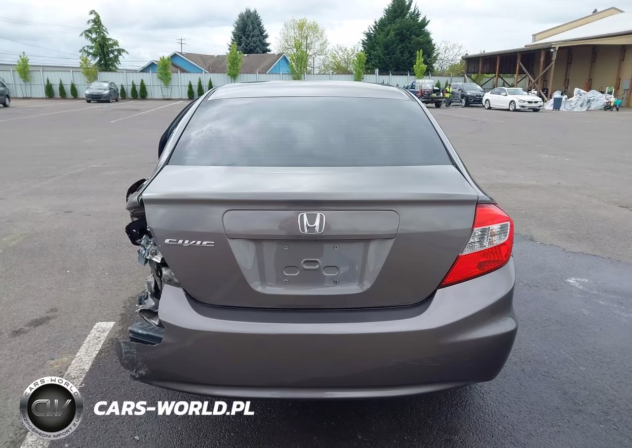 2012 Honda Civic Lx VIN:19XFB2F56CE003810 - 16