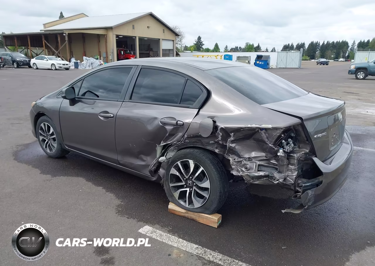 2012 Honda Civic Lx VIN:19XFB2F56CE003810 - 3
