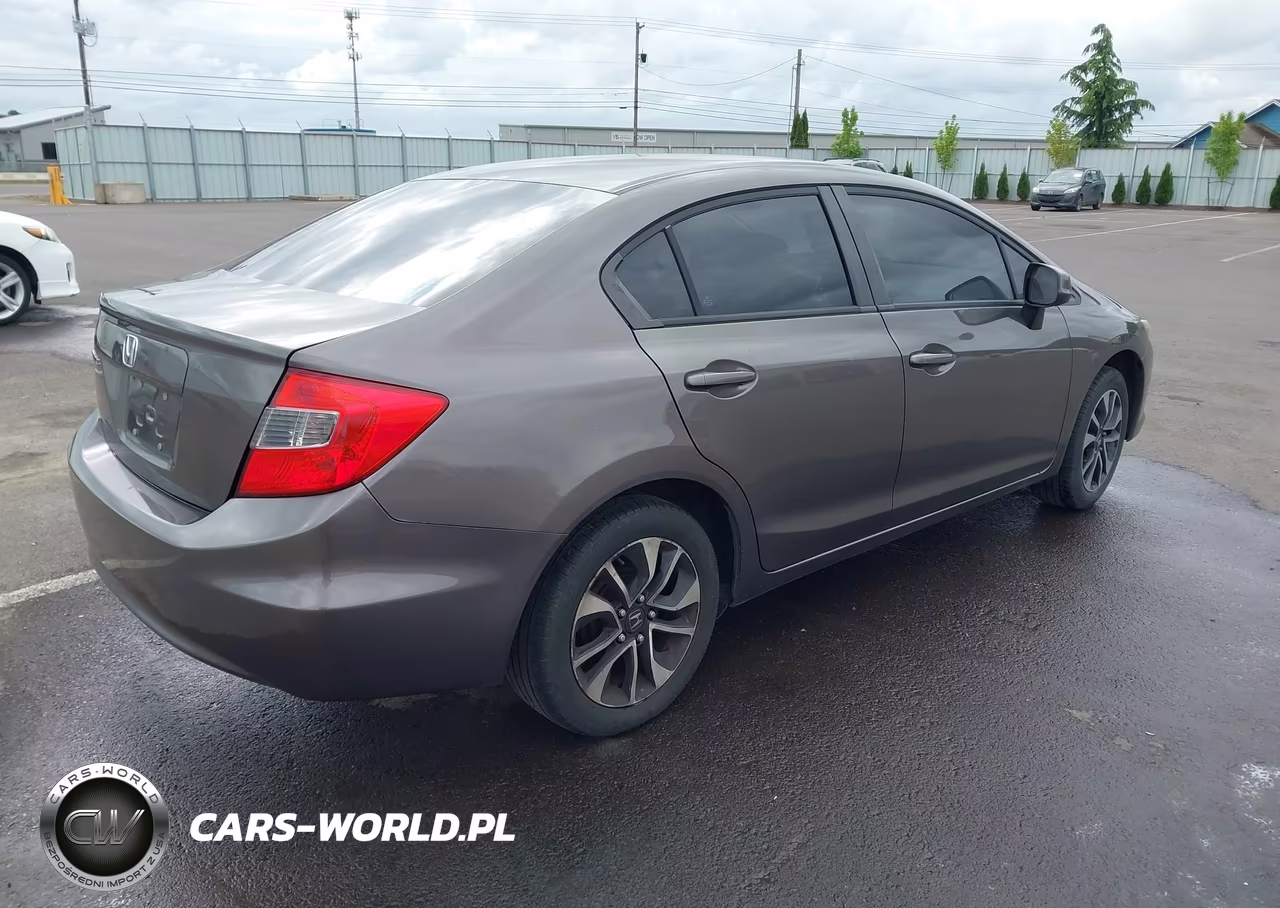 2012 Honda Civic Lx VIN:19XFB2F56CE003810 - 4