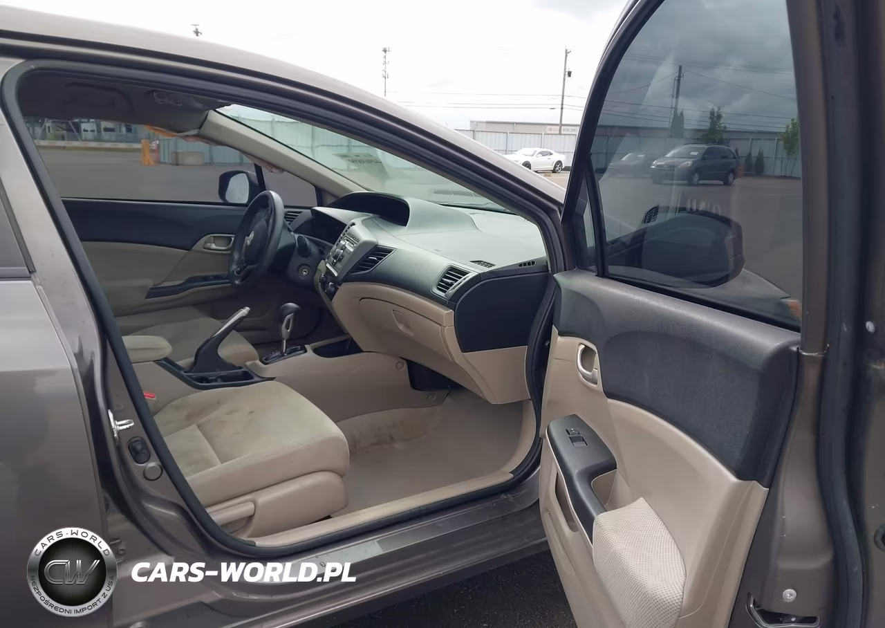 2012 Honda Civic Lx VIN:19XFB2F56CE003810 - 5