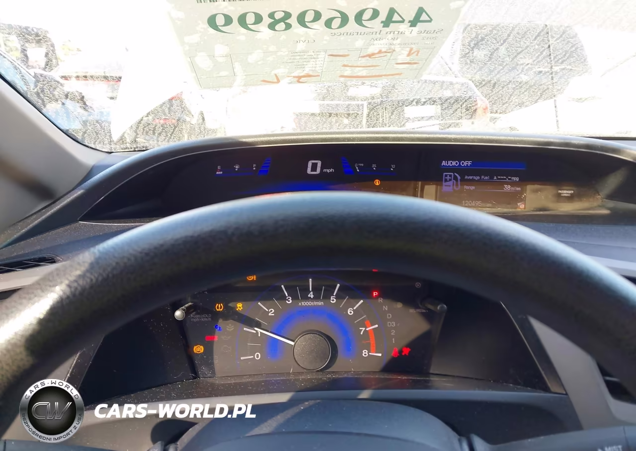 2012 Honda Civic Lx VIN:19XFB2F56CE003810 - 7