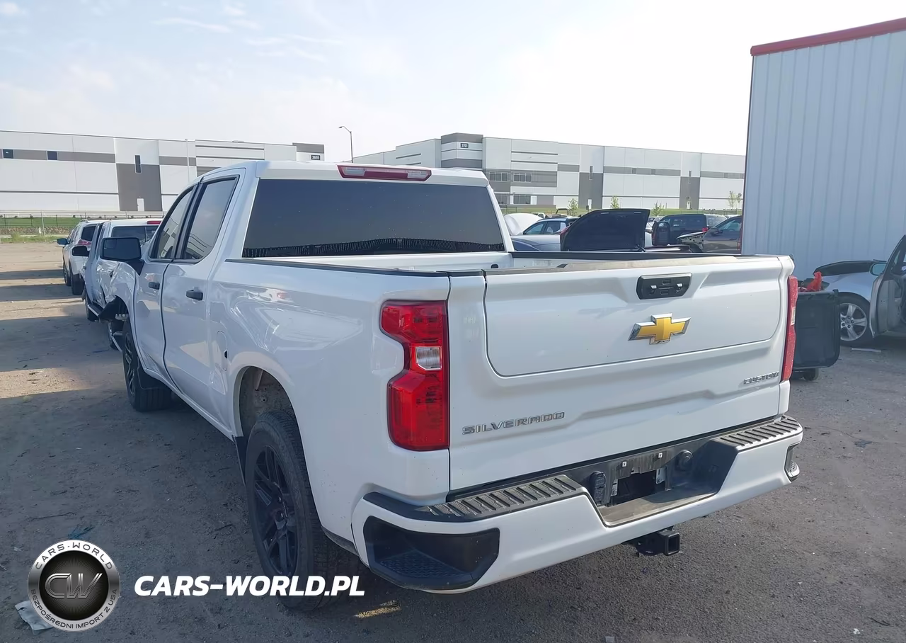 2025 Chevrolet Silverado 1500 2Wd Short Bed Custom VIN:3GCPABEK3SG298494 - 3