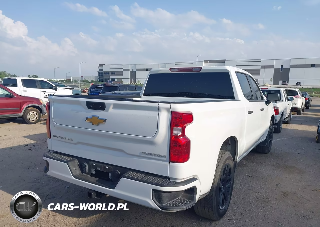 2025 Chevrolet Silverado 1500 2Wd Short Bed Custom VIN:3GCPABEK3SG298494 - 4