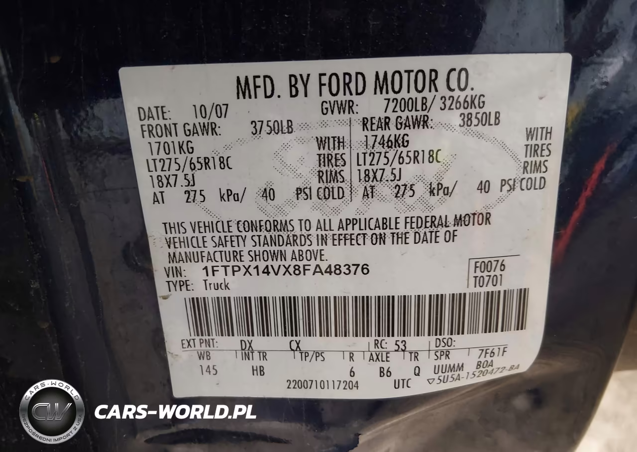 2010 Ford F-150 Xlt VIN:1FTFX1EV9AFD53724 - 9