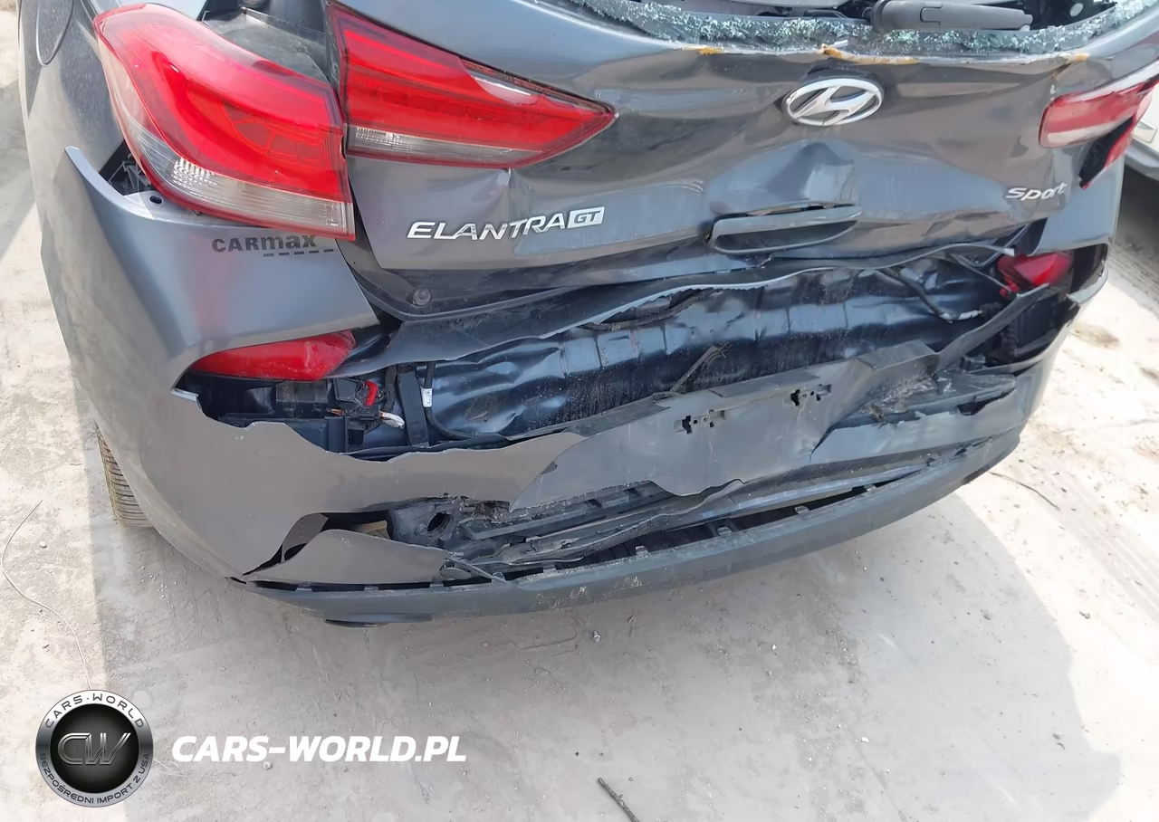 2018 Hyundai Elantra Gt Sport VIN:KMHH55LC9JU017165 - 19