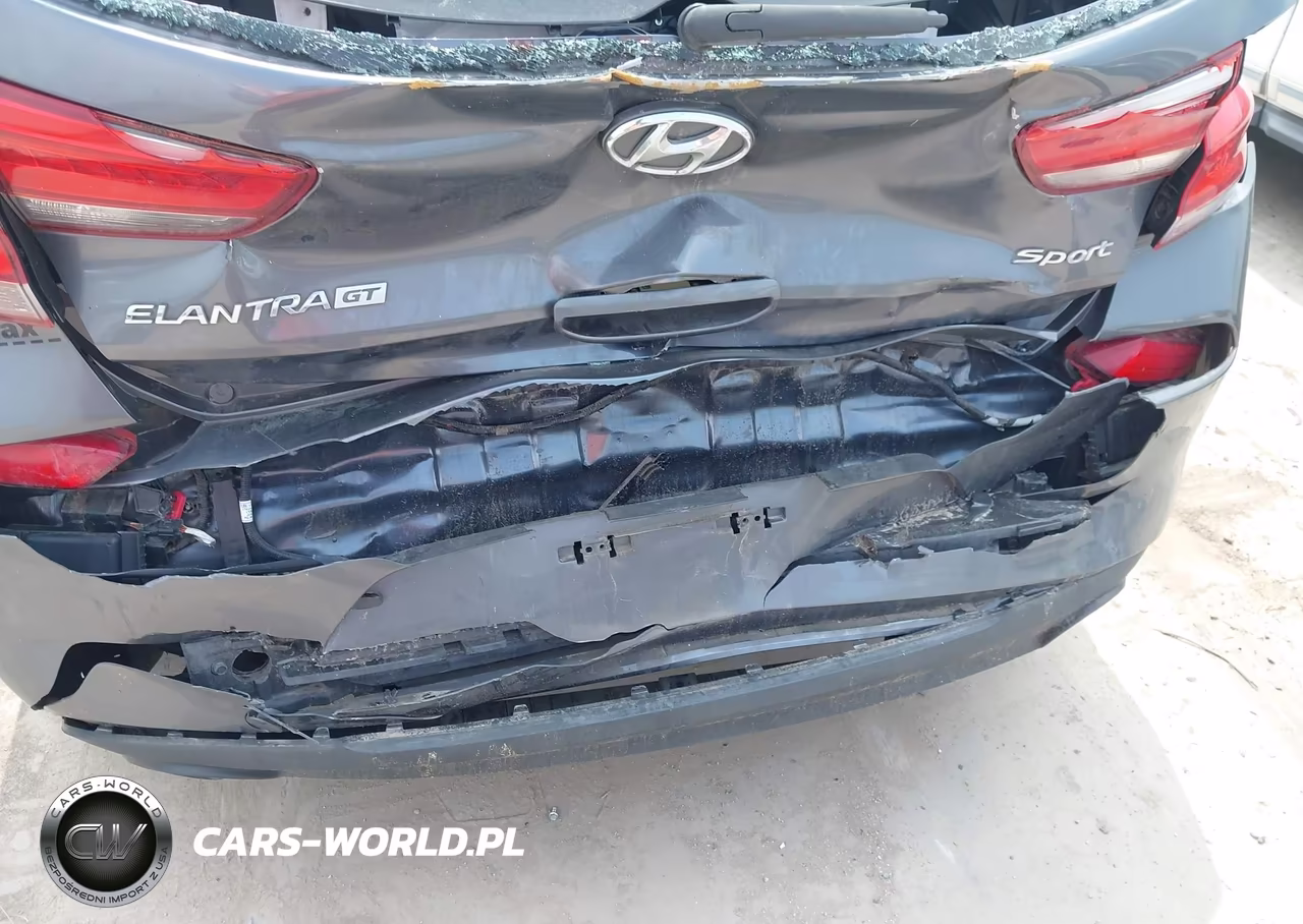 2018 Hyundai Elantra Gt Sport VIN:KMHH55LC9JU017165 - 20