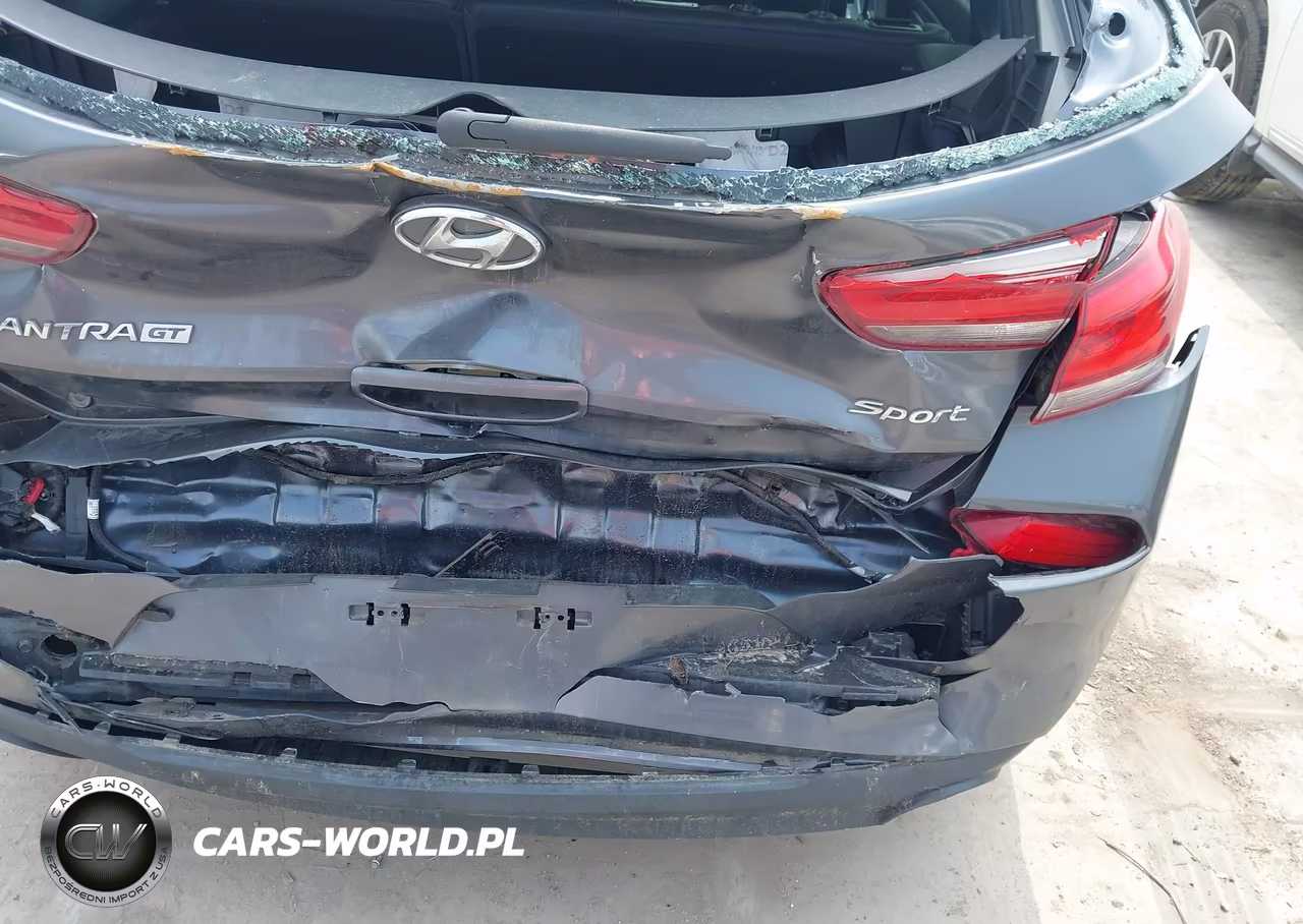 2018 Hyundai Elantra Gt Sport VIN:KMHH55LC9JU017165 - 22