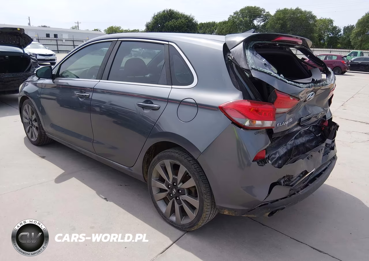 2018 Hyundai Elantra Gt Sport VIN:KMHH55LC9JU017165 - 3
