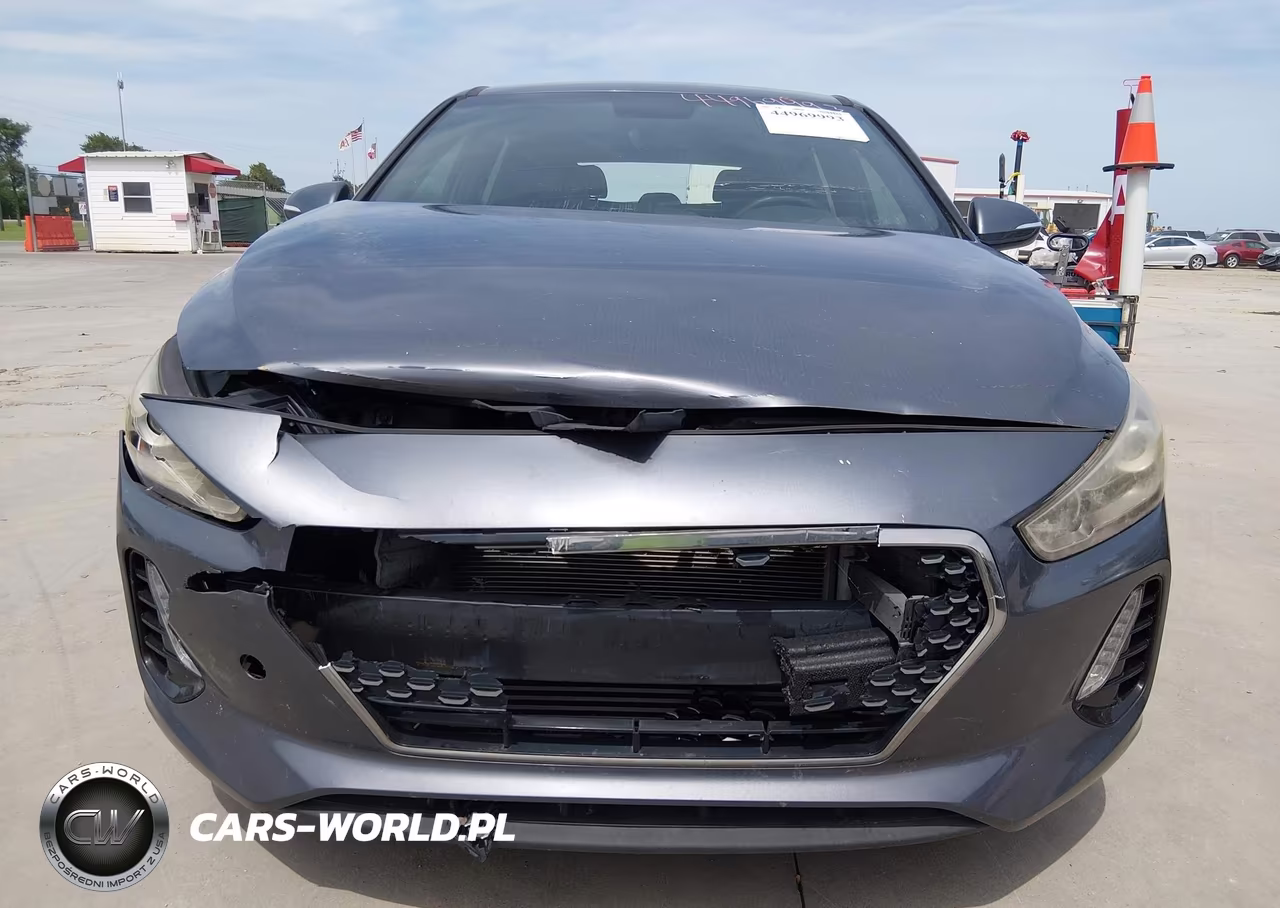 2018 Hyundai Elantra Gt Sport VIN:KMHH55LC9JU017165 - 6