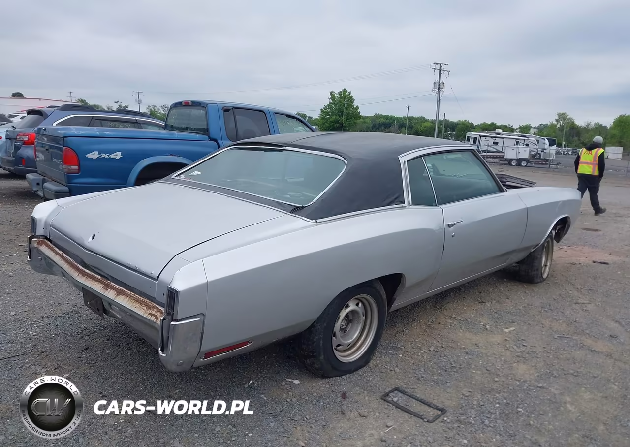 1972 Chev Monte Carlo VIN:1H57H2B517781 - 4