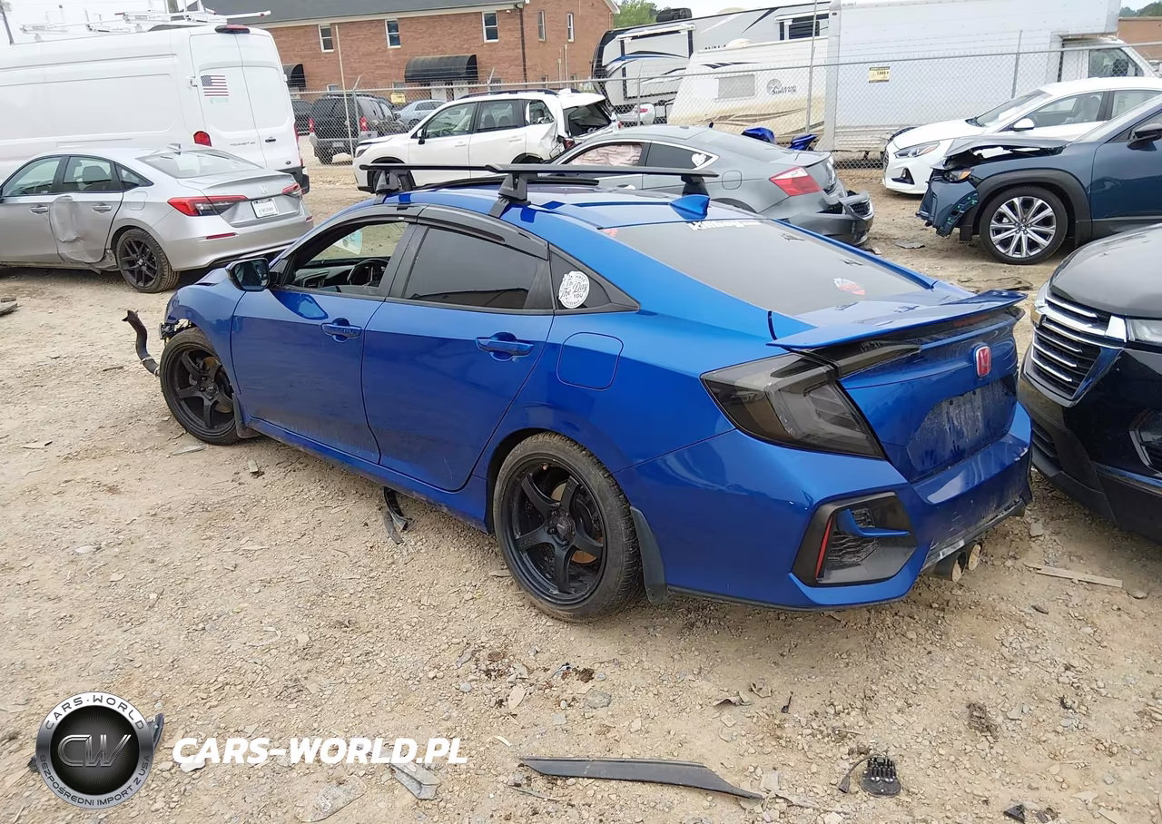 2018 Honda Civic Si VIN:2HGFC1E5XJH708198 - 3