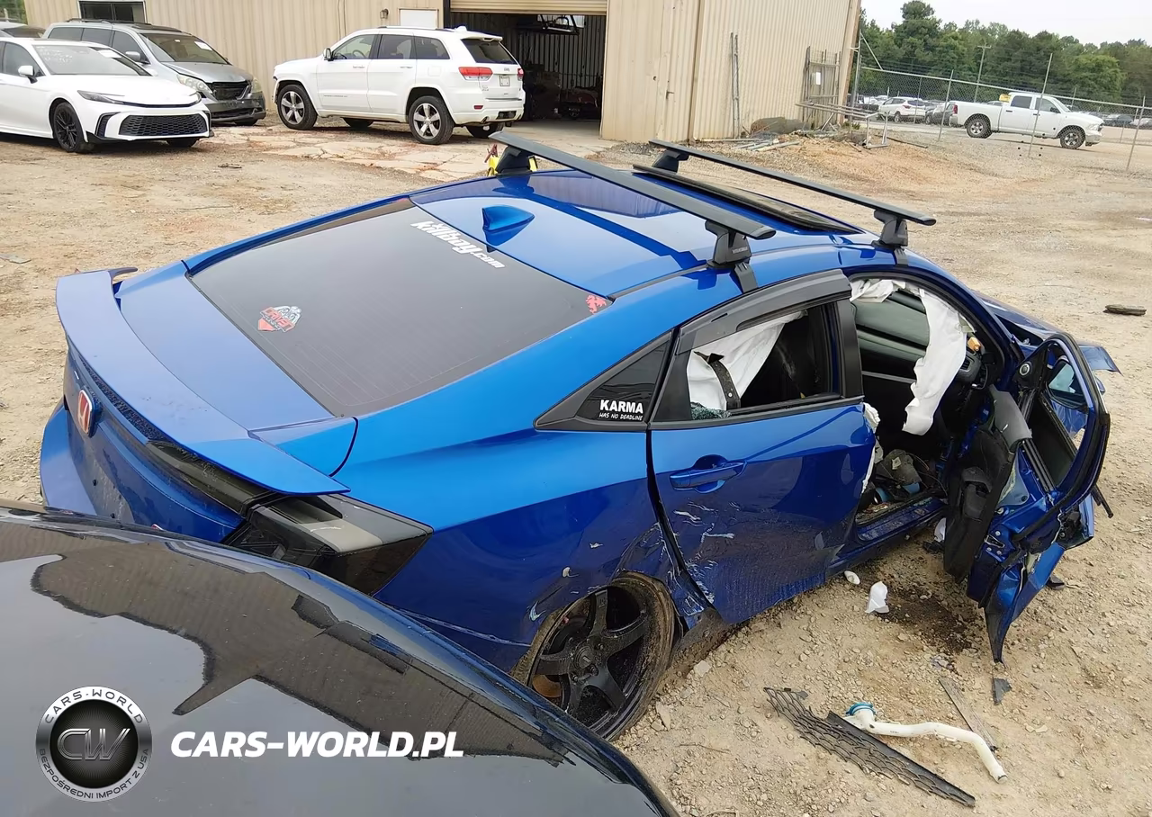 2018 Honda Civic Si VIN:2HGFC1E5XJH708198 - 4