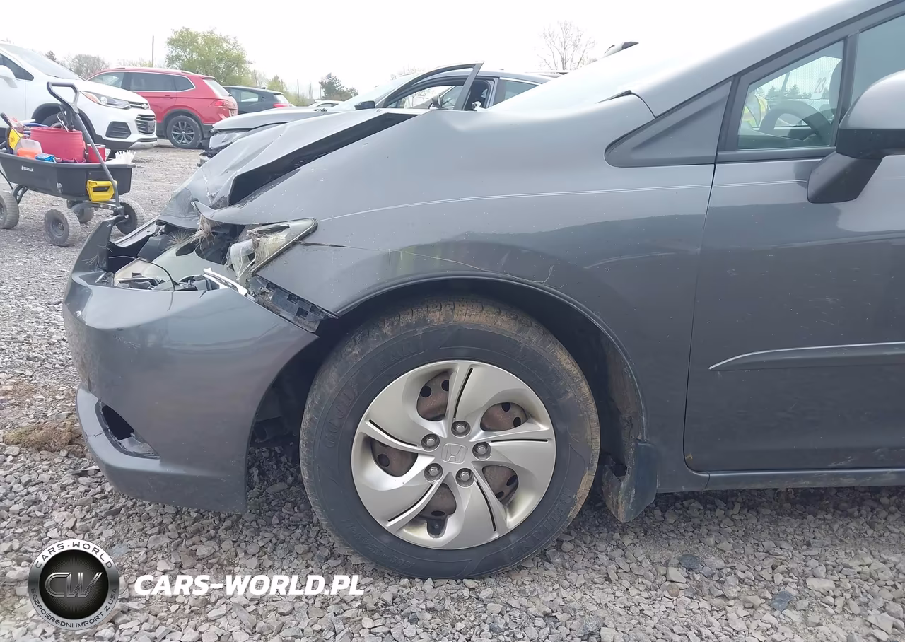 2013 Honda Civic Lx VIN:2HGFG3B54DH525307 - 18
