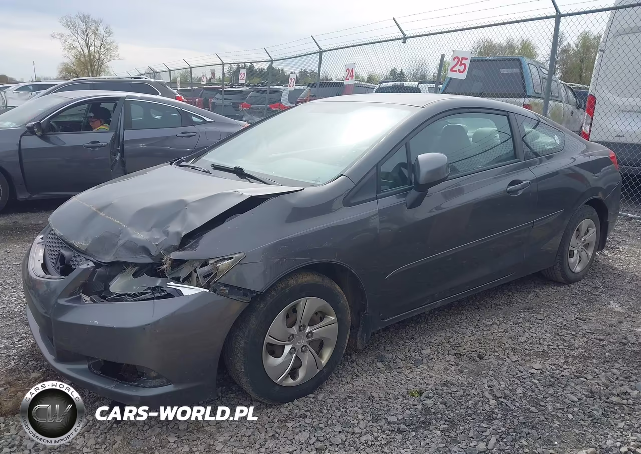 2013 Honda Civic Lx VIN:2HGFG3B54DH525307 - 2