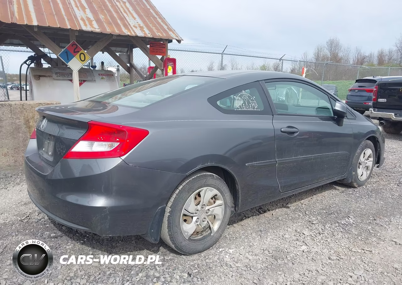 2013 Honda Civic Lx VIN:2HGFG3B54DH525307 - 4