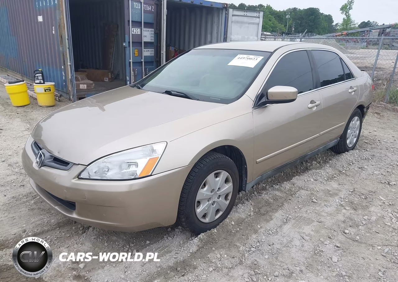2003 Honda Accord 2.4 Lx VIN:1HGCM56323A077341 - 2