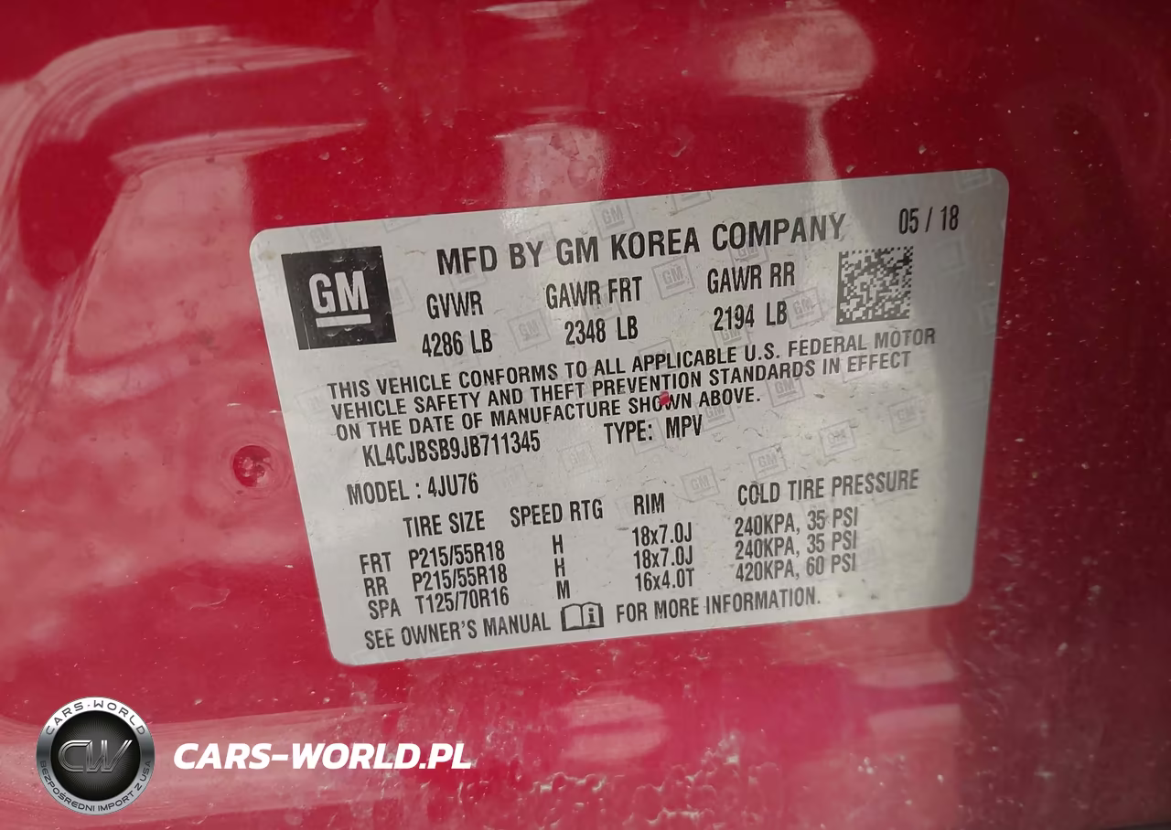 2018 Buick Encore Preferred Ii VIN:KL4CJBSB9JB711345 - 9