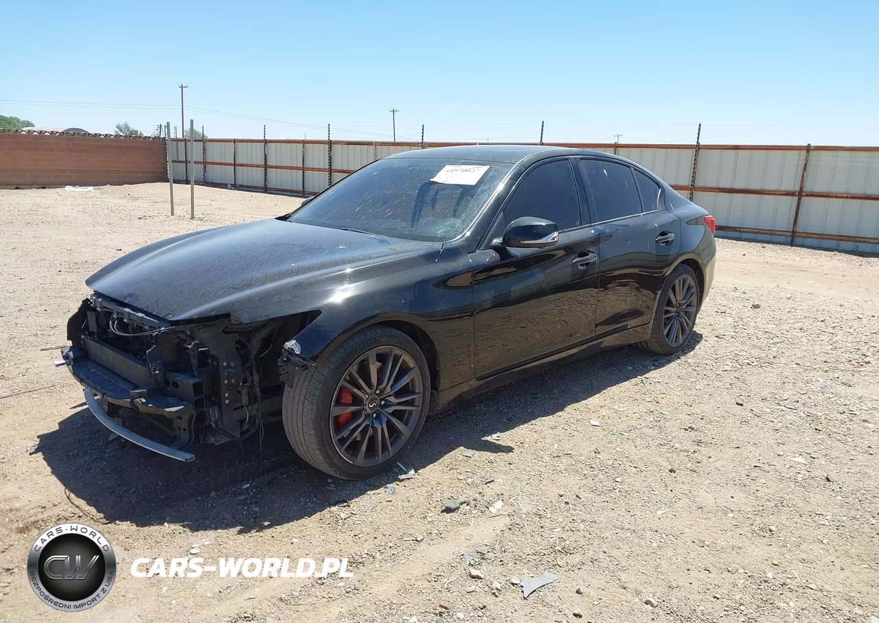 INFINITI Q50 RED SP VIN:JN1FV7AP3HM850700 - 2