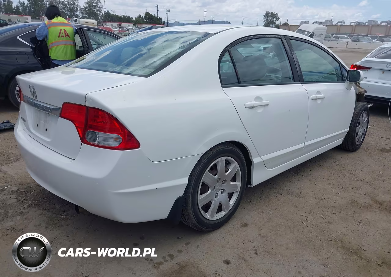 2011 Honda Civic Lx VIN:2HGFA1F54BH307056 - 4