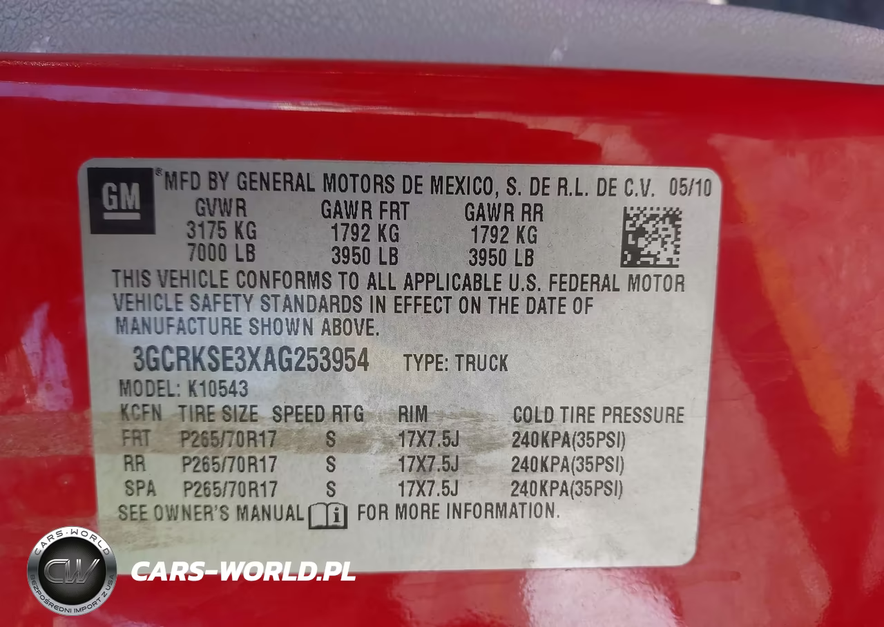2010 Chevrolet Silverado 1500 Lt VIN:3GCRKSE3XAG253954 - 9
