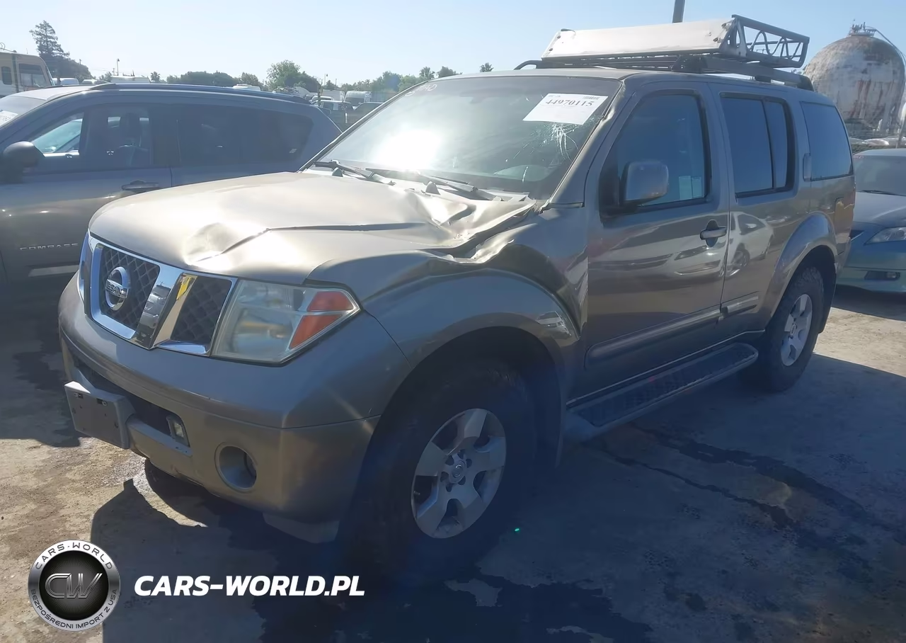2005 Nissan Pathfinder Se VIN:5N1AR18W15C776843 - 2
