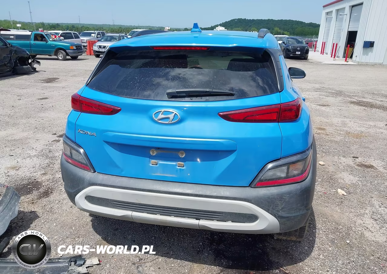 2022 Hyundai Kona Sel VIN:KM8K62AB7NU927317 - 17