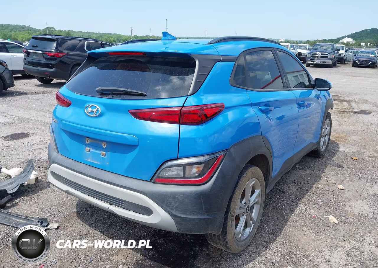 2022 Hyundai Kona Sel VIN:KM8K62AB7NU927317 - 4