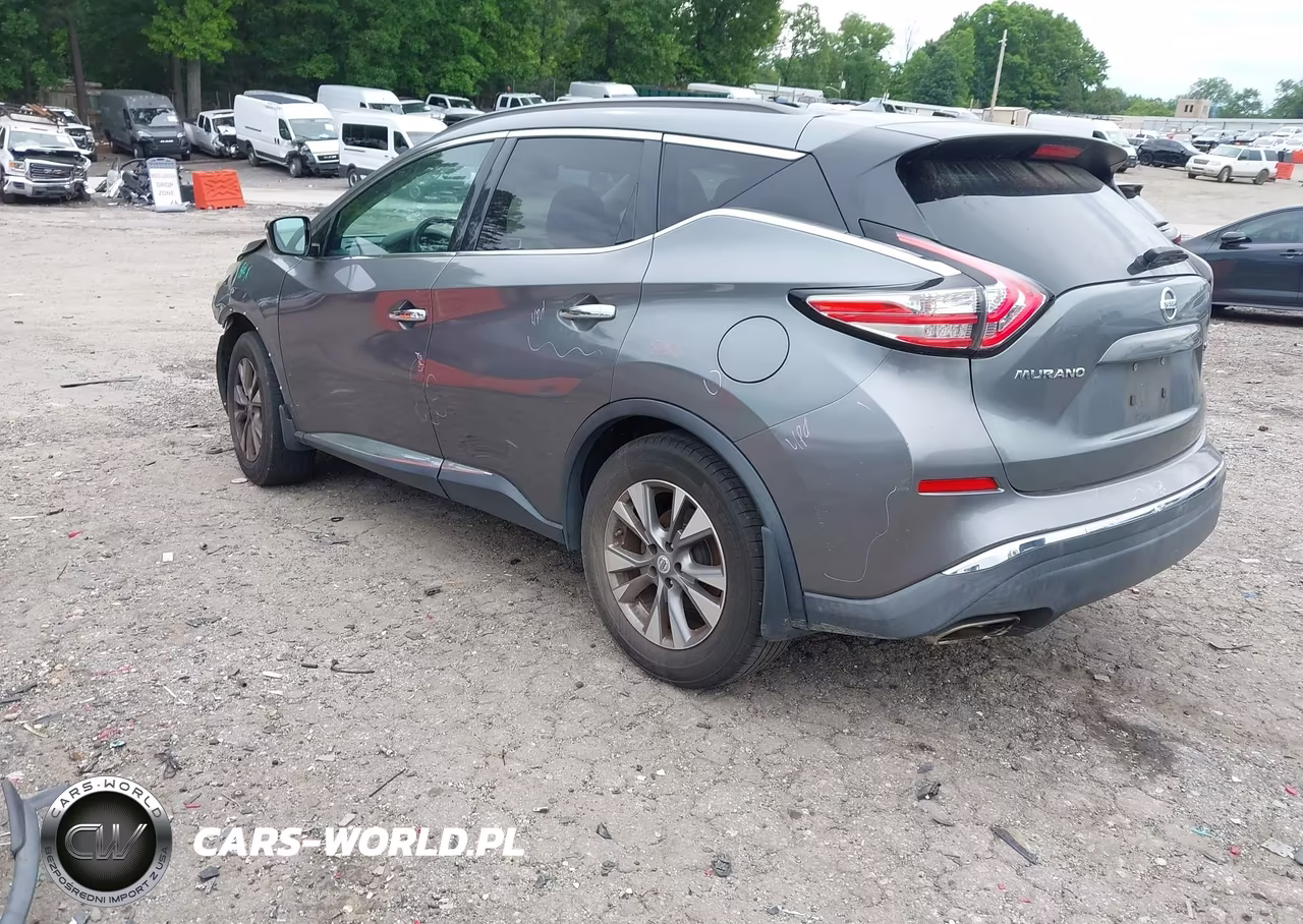 2015 Nissan Murano Sv VIN:5N1AZ2MGXFN250852 - 3