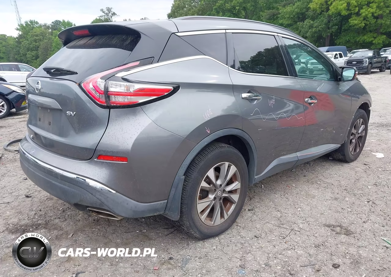 2015 Nissan Murano Sv VIN:5N1AZ2MGXFN250852 - 4