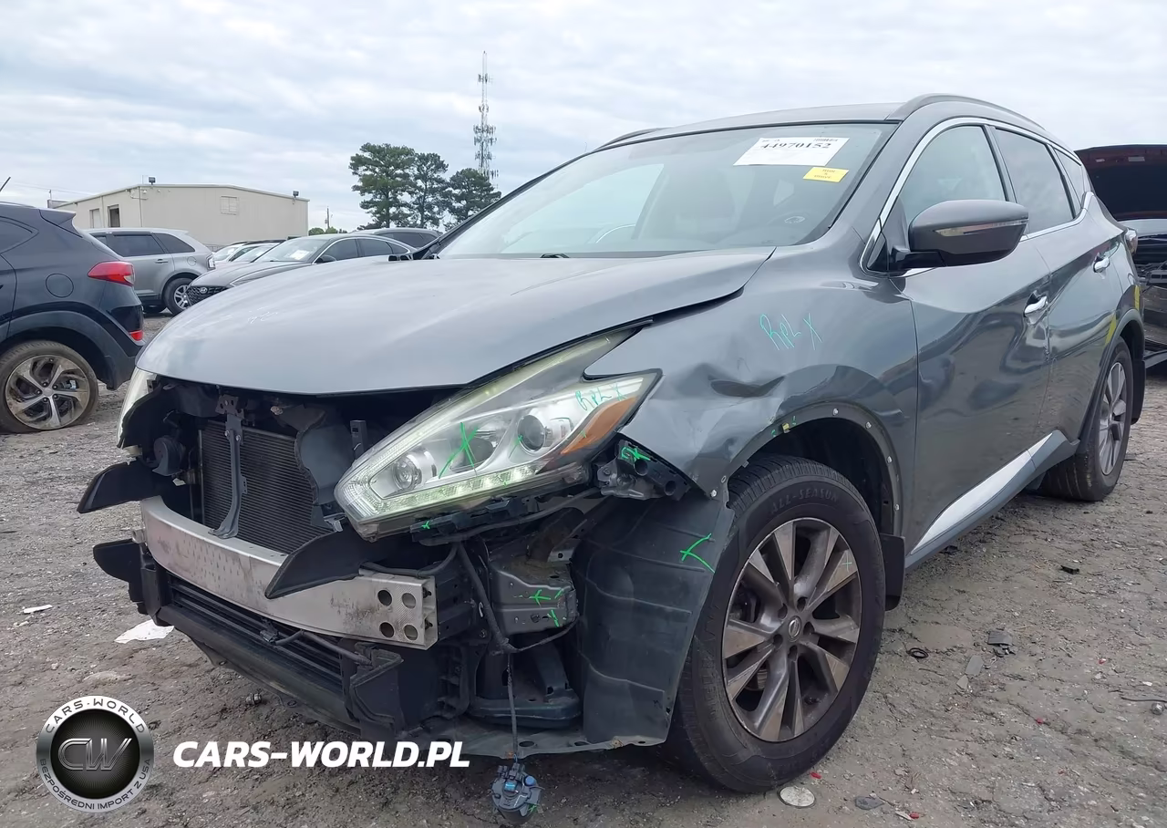 2015 Nissan Murano Sv VIN:5N1AZ2MGXFN250852 - 6