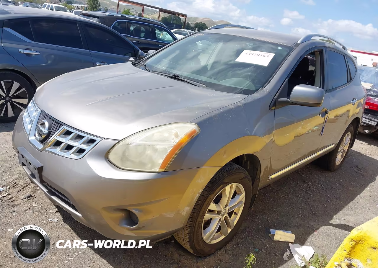 2012 Nissan Rogue Sv VIN:JN8AS5MT6CW280075 - 2