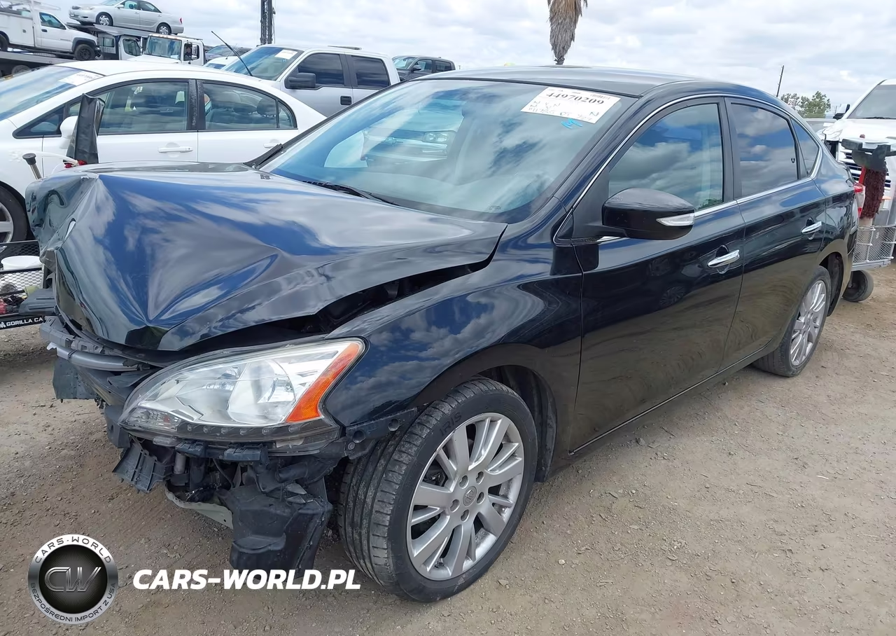 2013 Nissan Sentra Sl VIN:3N1AB7AP8DL617662 - 2