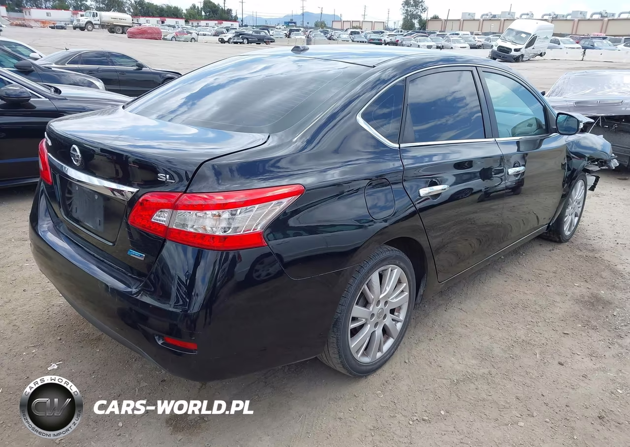 2013 Nissan Sentra Sl VIN:3N1AB7AP8DL617662 - 4