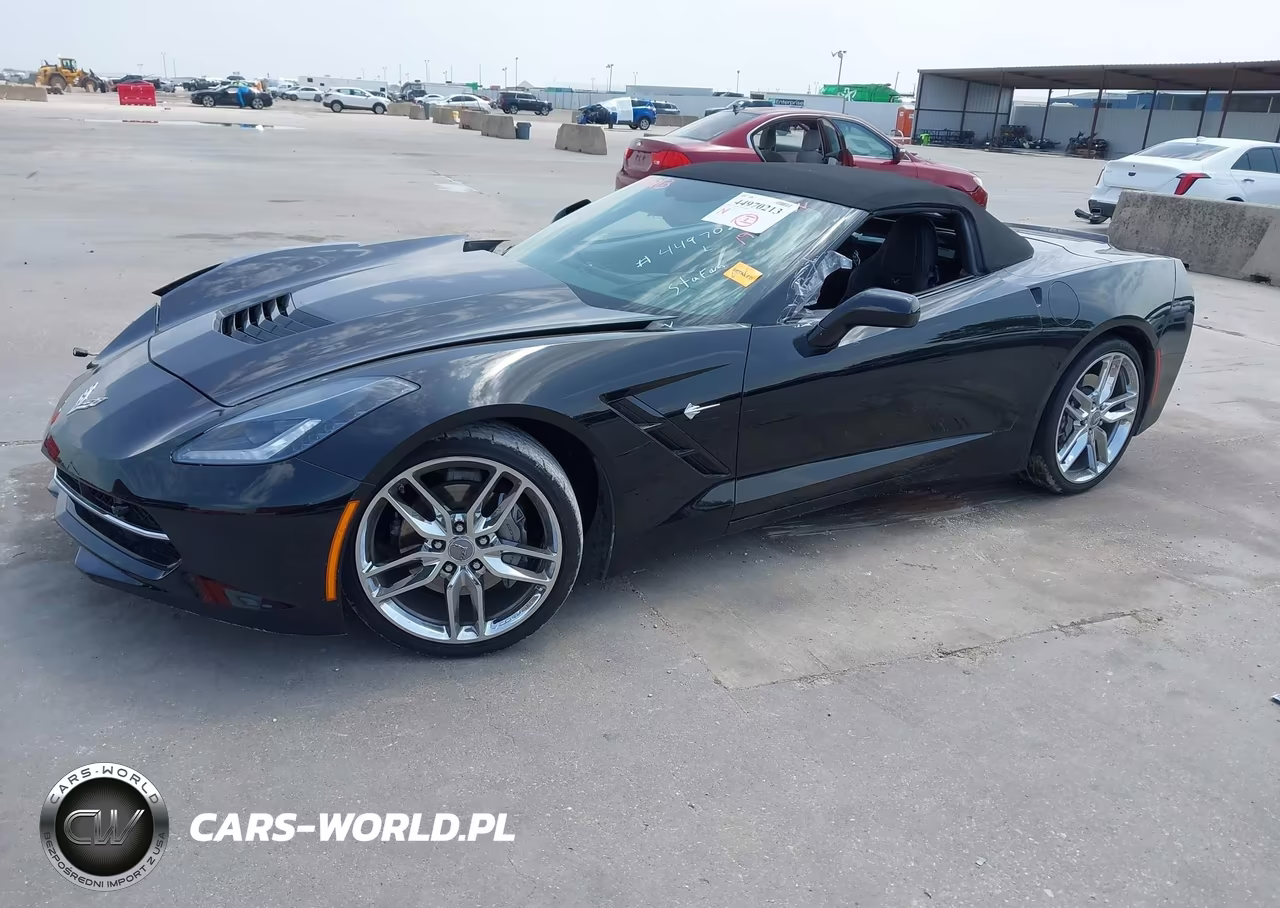 2019 Chevrolet Corvette Stingray VIN:1G1YF3D72K5115692 - 2