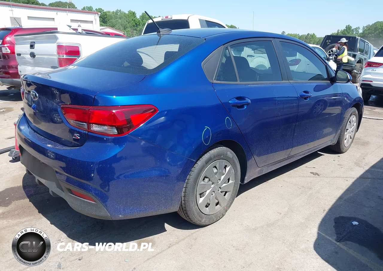 2020 Kia Rio S VIN:3KPA24AD3LE349866 - 4