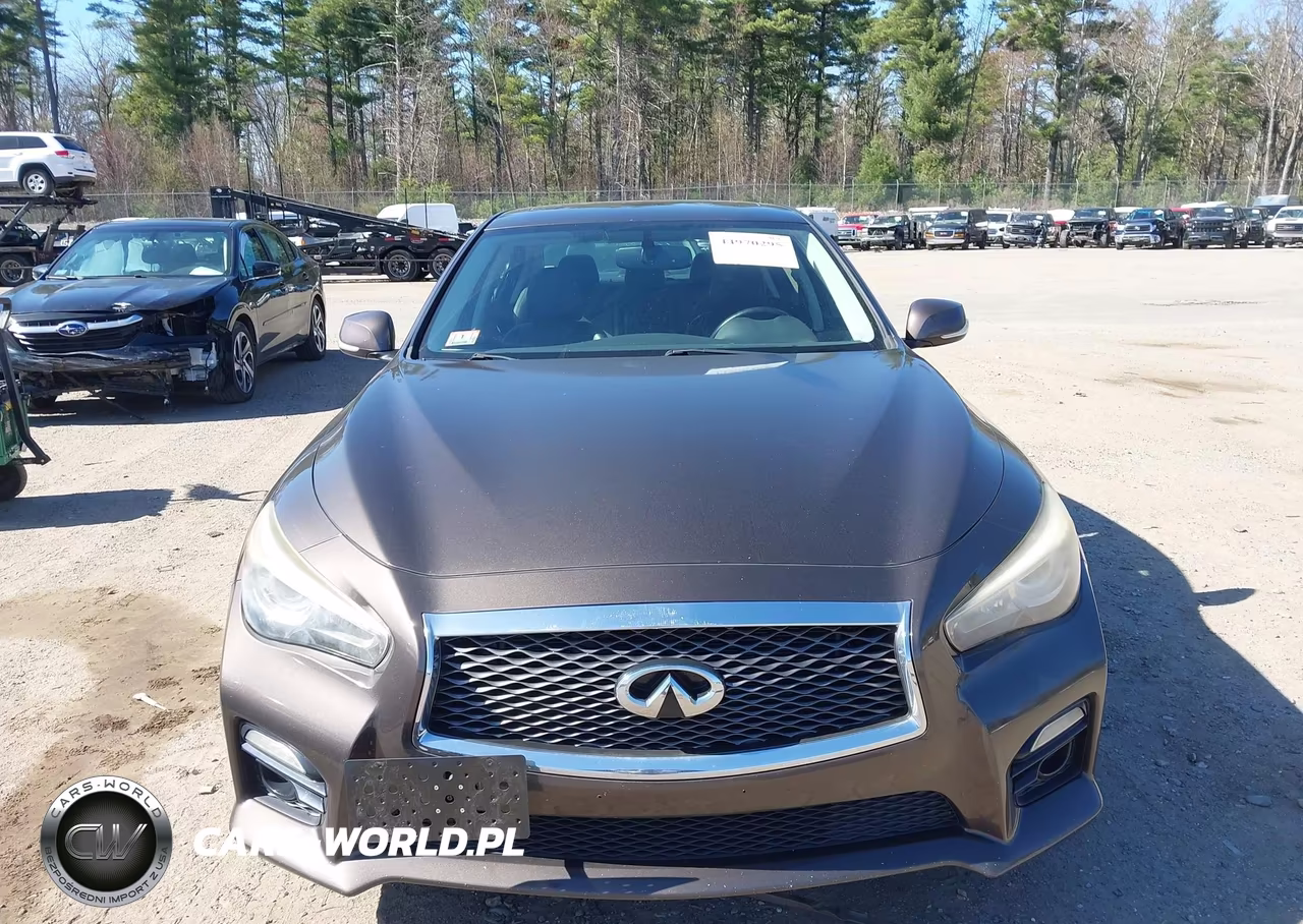 2014 Infiniti Q50 Sport VIN:JN1BV7ARXEM680430 - 13