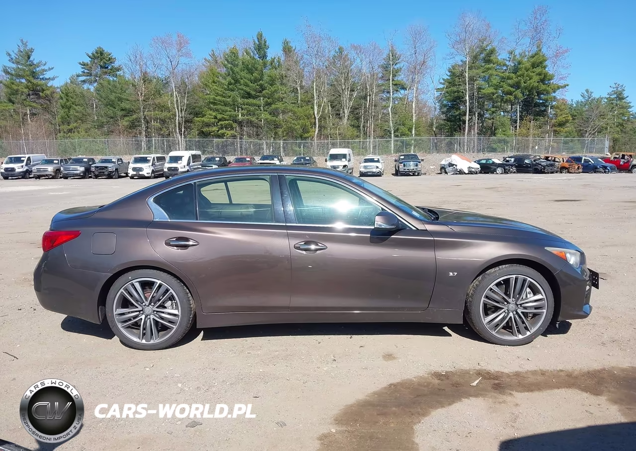 2014 Infiniti Q50 Sport VIN:JN1BV7ARXEM680430 - 14