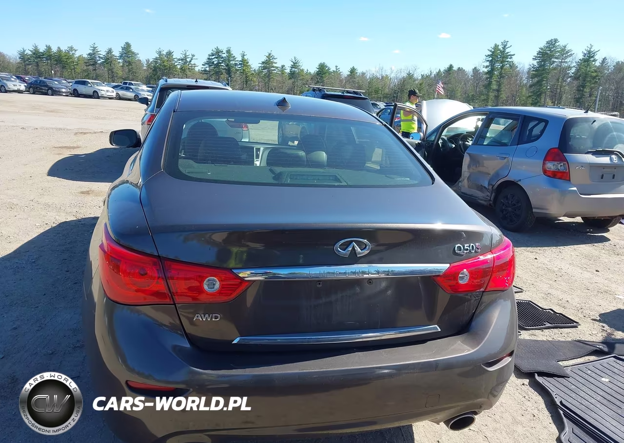 2014 Infiniti Q50 Sport VIN:JN1BV7ARXEM680430 - 17