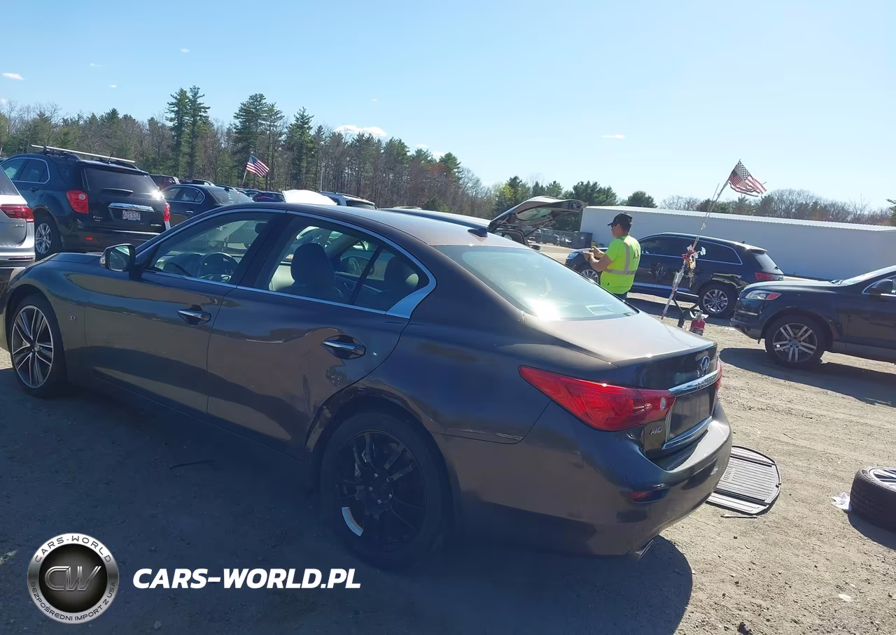 2014 Infiniti Q50 Sport VIN:JN1BV7ARXEM680430 - 3