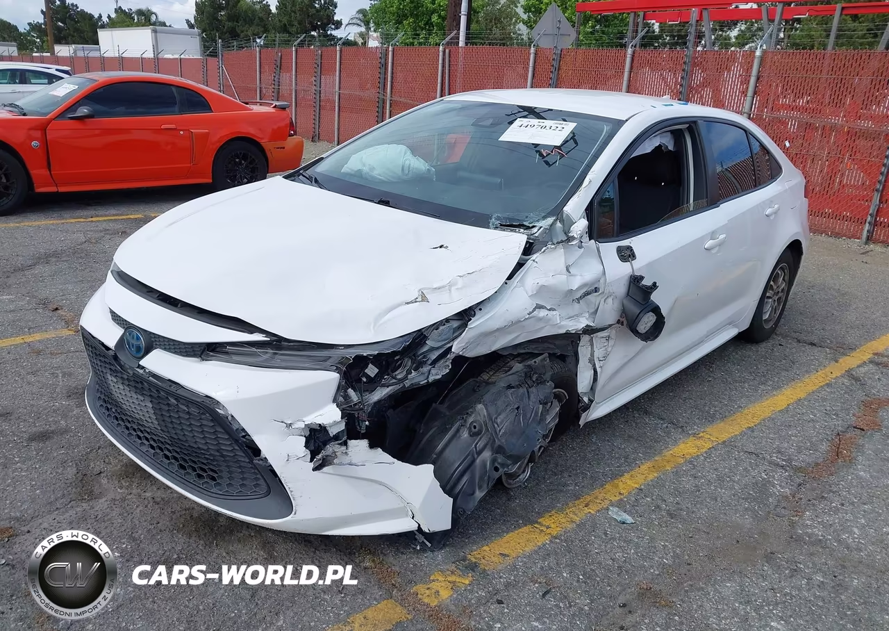 2021 Toyota Corolla Hybrid Le VIN:JTDEAMDE5MJ032927 - 2