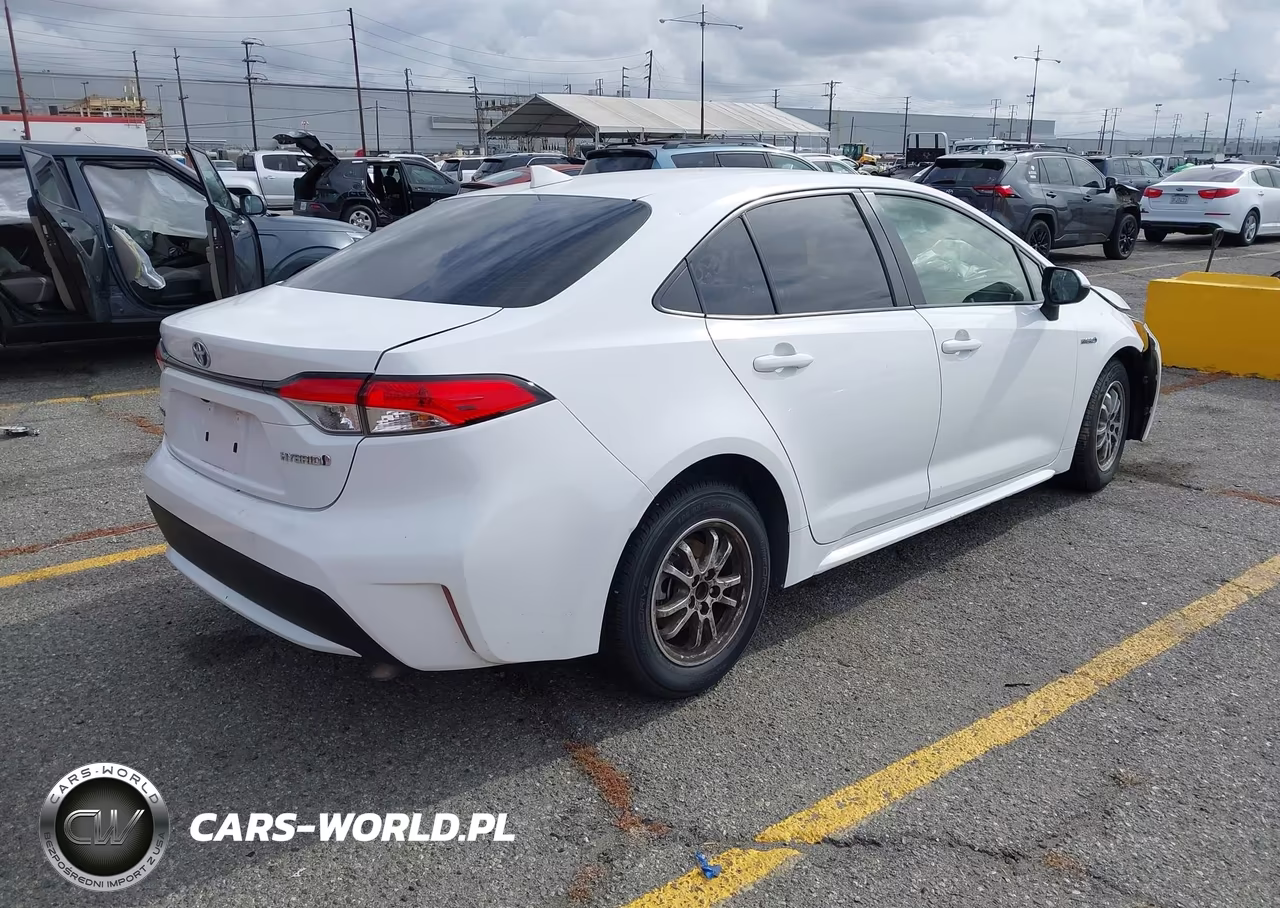 2021 Toyota Corolla Hybrid Le VIN:JTDEAMDE5MJ032927 - 4