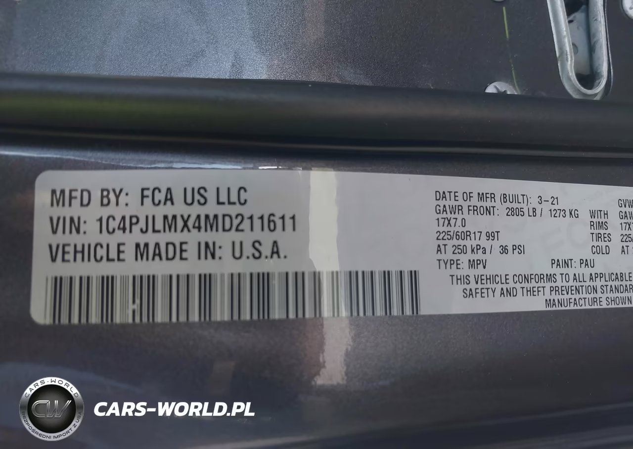 2021 Jeep Cherokee Latitude Lux Fwd VIN:1C4PJLMX4MD211611 - 9